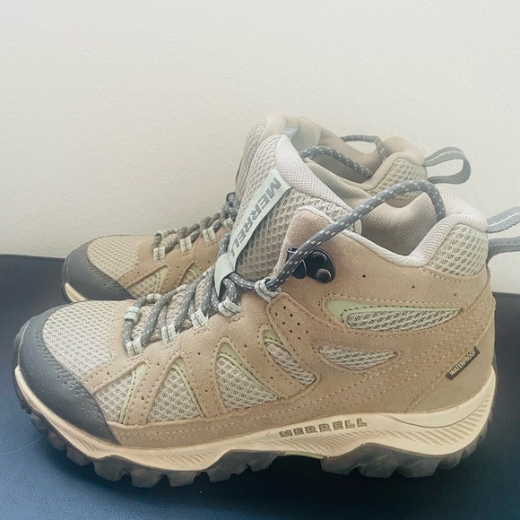 Merrell Women's Oakcreek Mid Waterproof, size 8.5, brindle - Picture 4 of 4